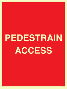 PEDESTRAIN ACCESS